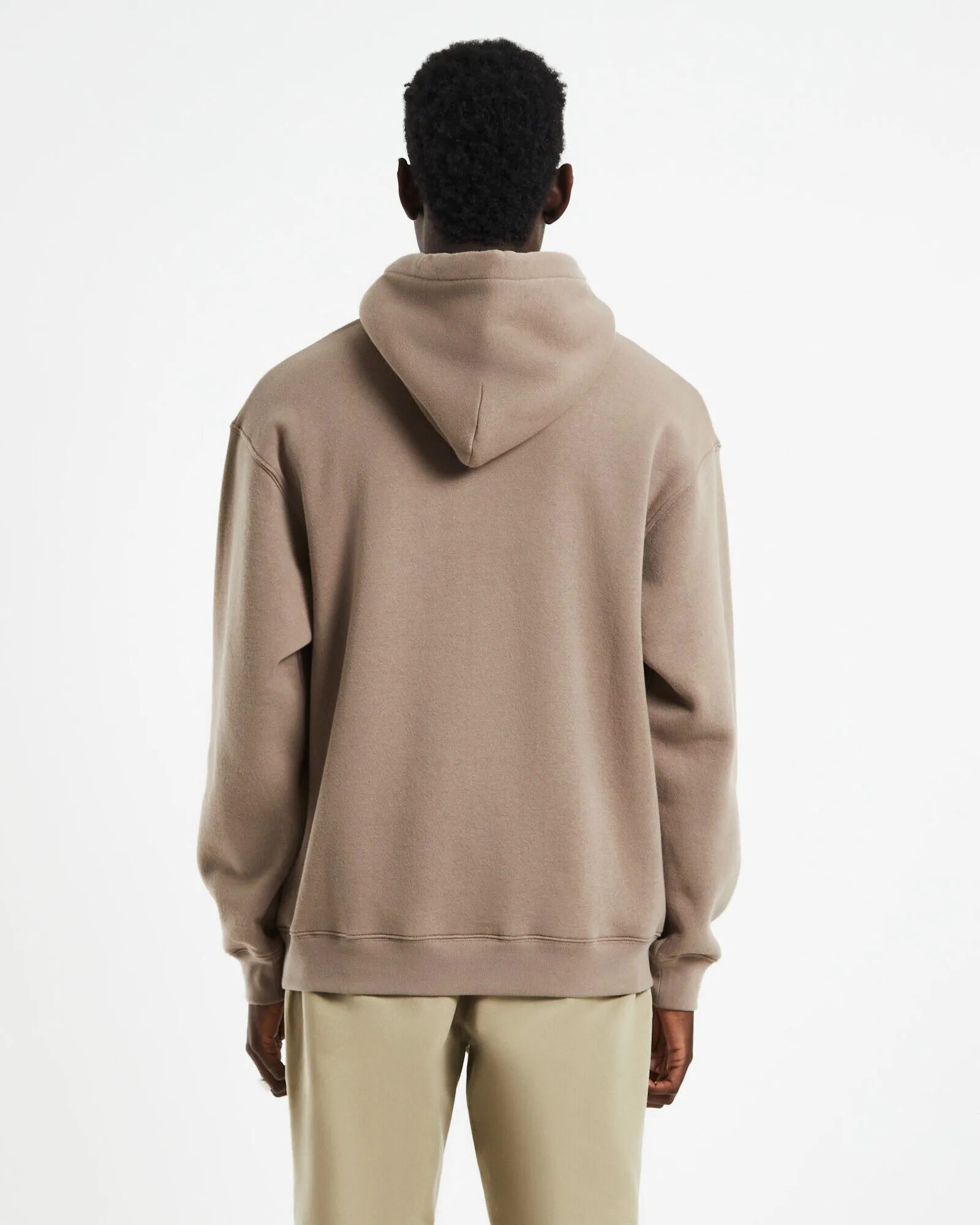 GP Co. Basics Hoodie Dust Brown