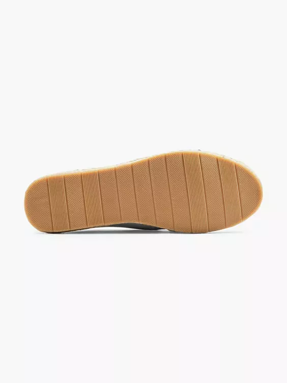 Graceland  Ladies Espadrille With Chain Detail