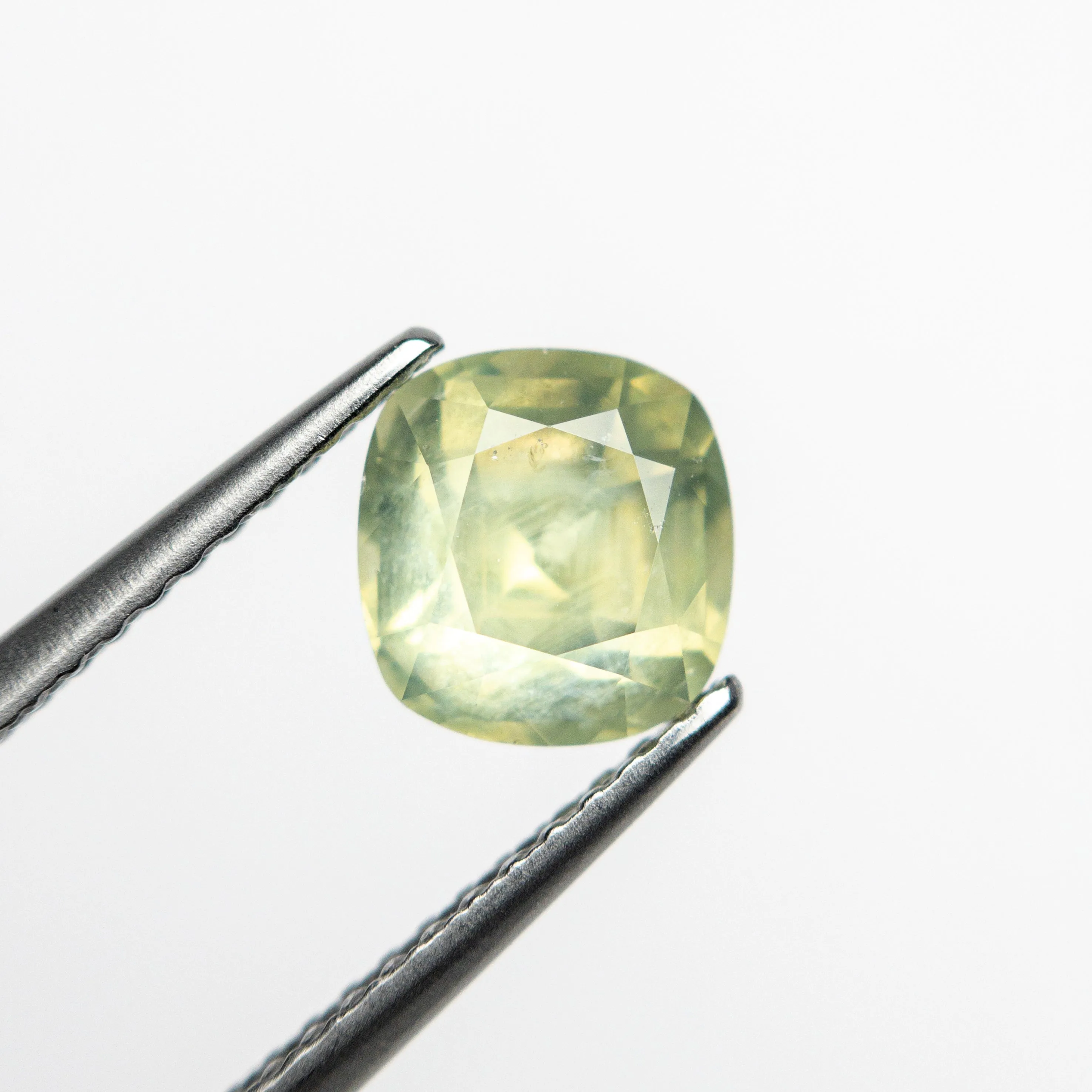 Green Brilliant Sapphire - 1.84ct Cushion