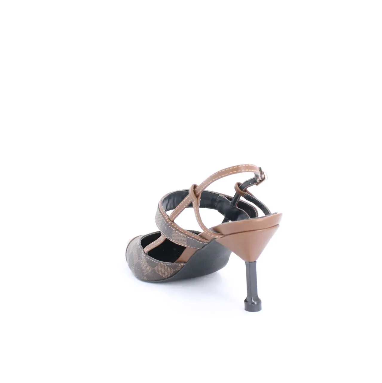 GRETAH SLINGBACK HEEL - BROWN