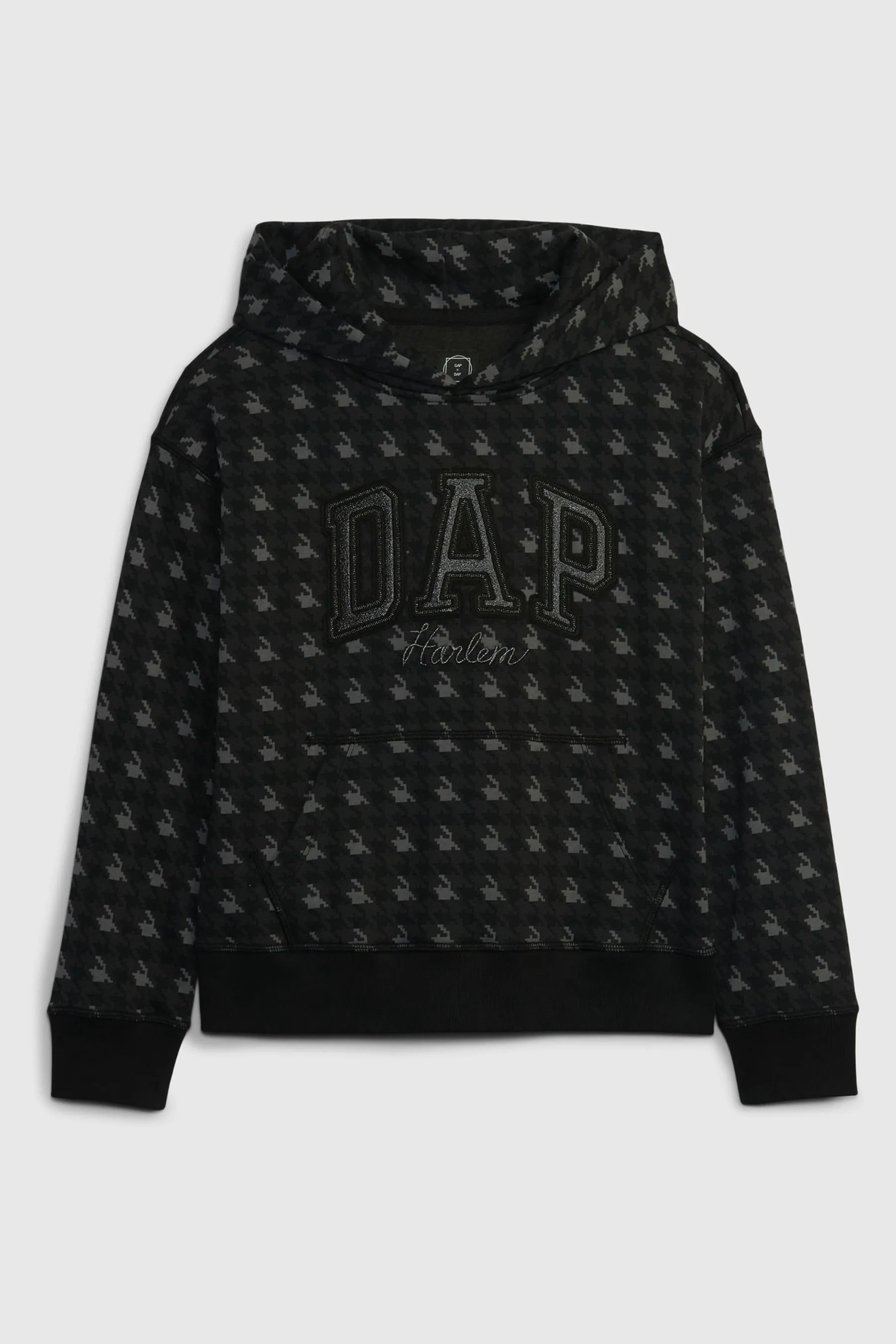 Grey Dapper Dan Kids Logo Hoodie (4-13yrs)