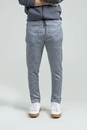 Grey Melange Trousers