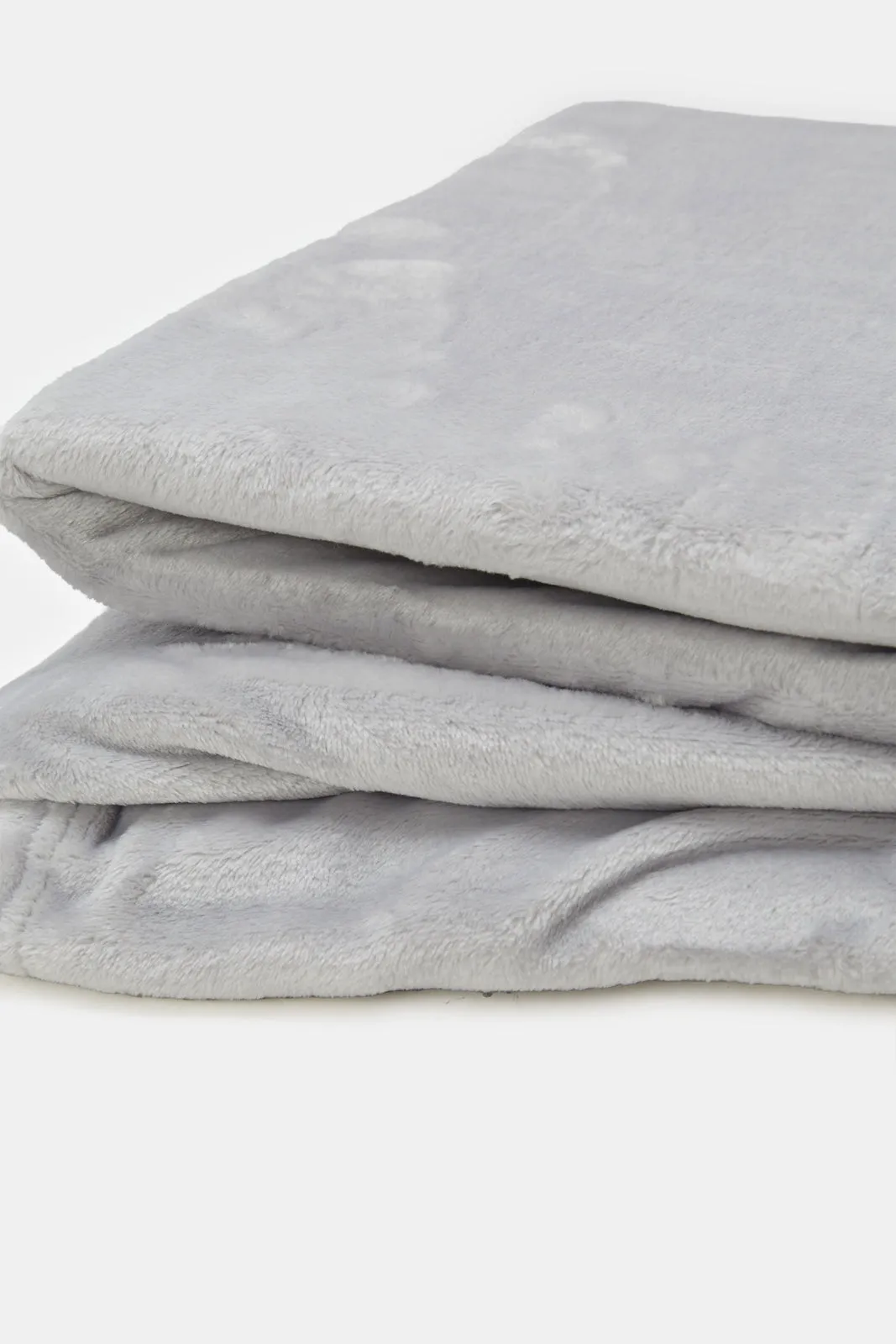 Grey Ultra Soft Blanket- (Single Size)