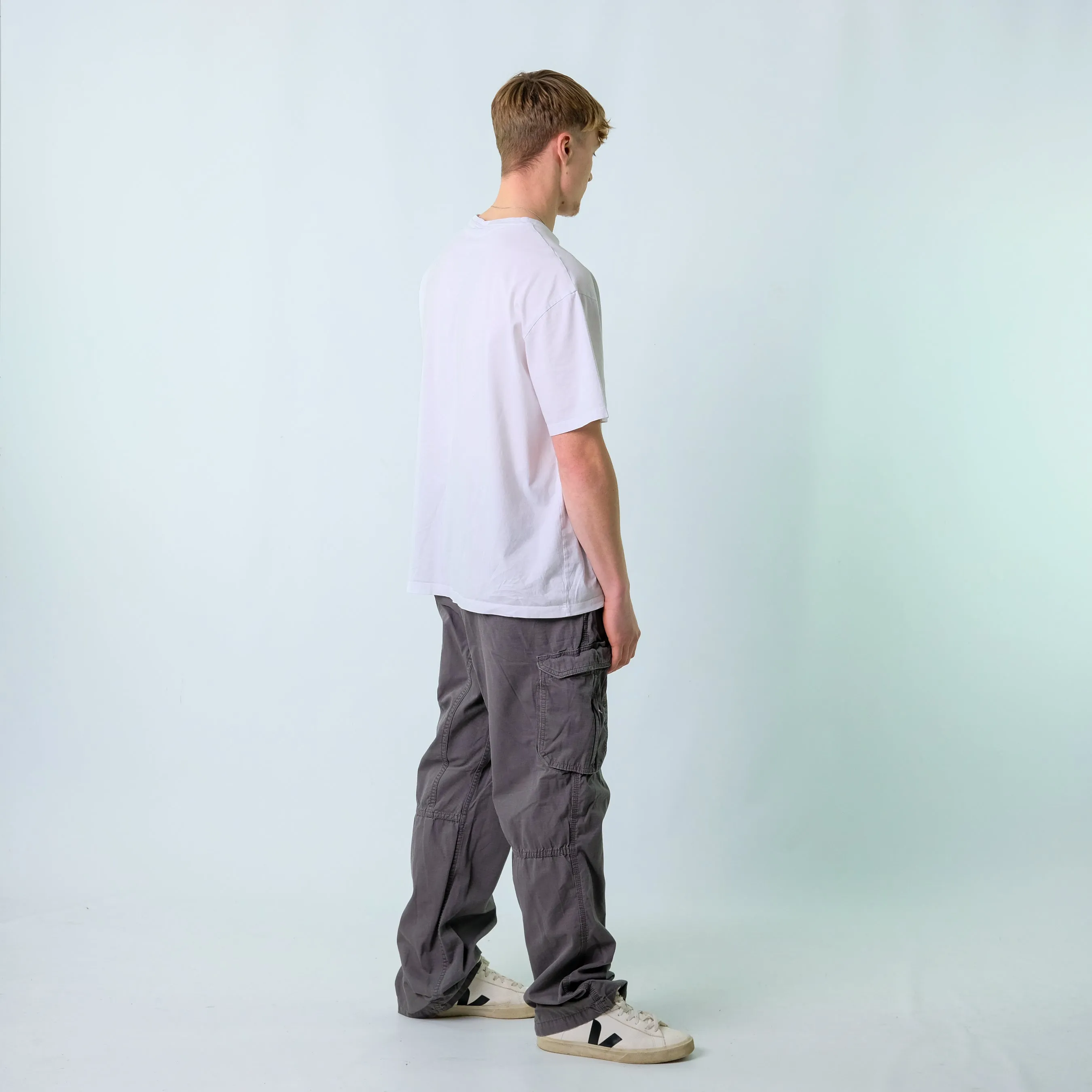 Grey y2ks Carhartt Ripstop Woven Cargo Pants Baggy Pants (40x34)