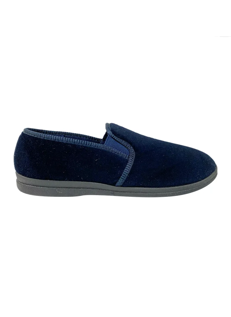 Grosby Mens slipper Percy Navy