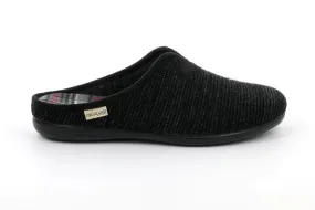 Grunland Mens Gafo Slipper - Nero