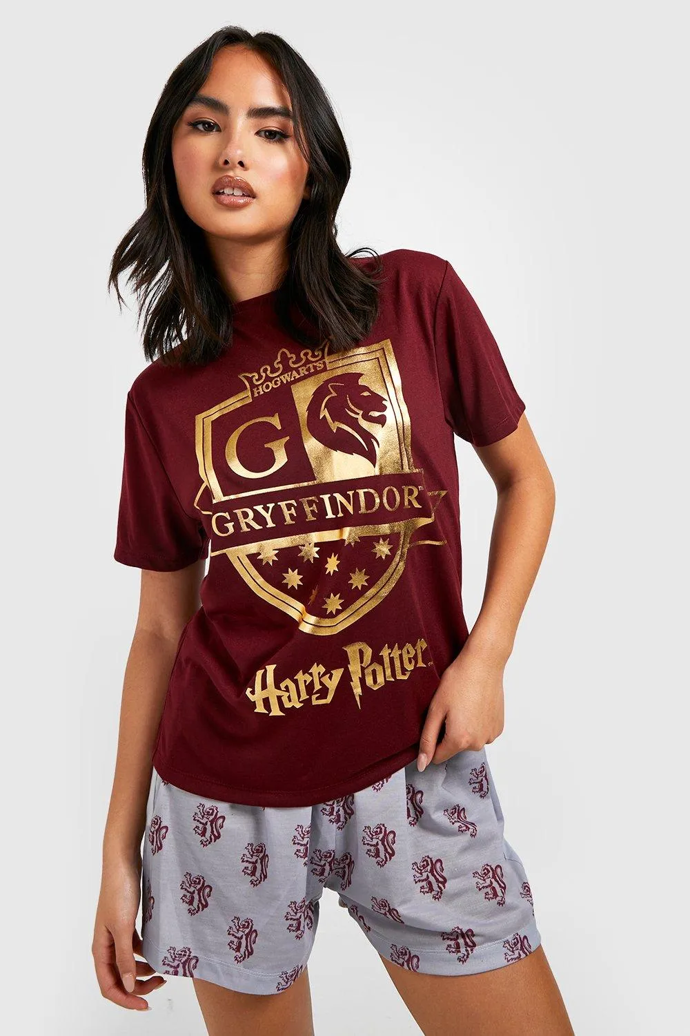 Gryffindor Harry Potter Pj Short Set