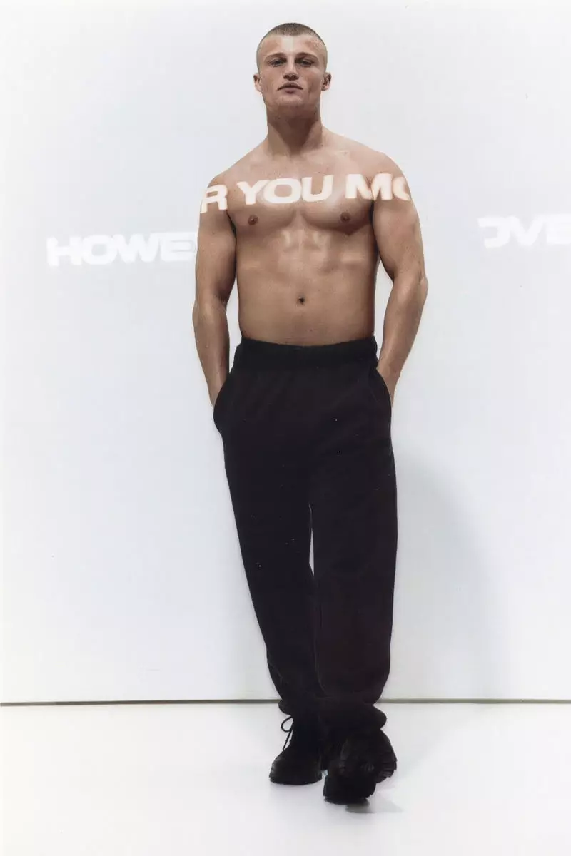 H&M Loose Fit Sports joggers in DryMove™