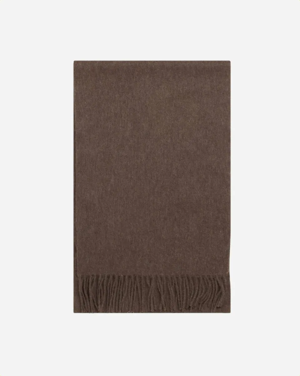 Hari Wool Scarf - Brown
