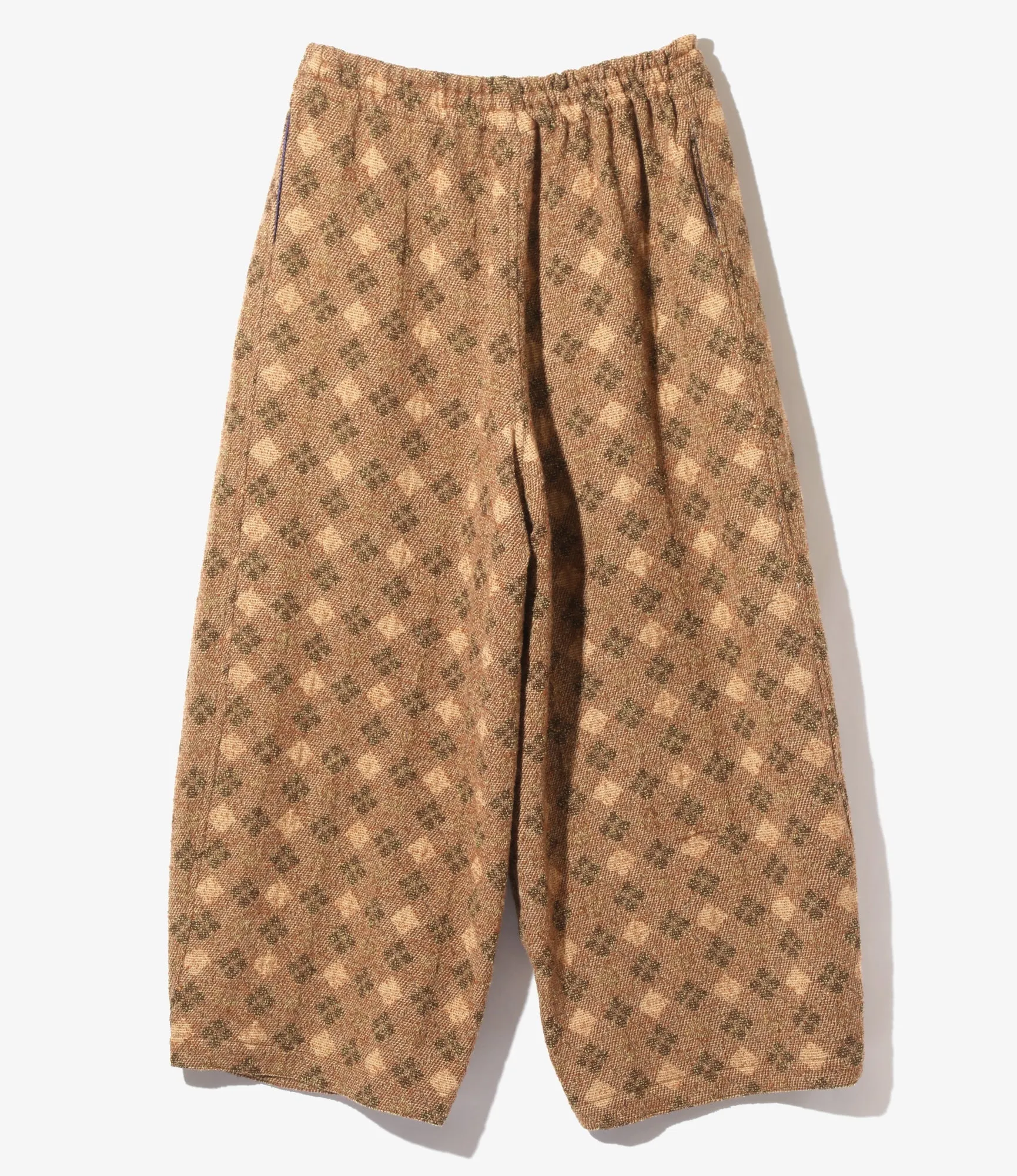 HDP Pant – Brown Argyle Jacquard