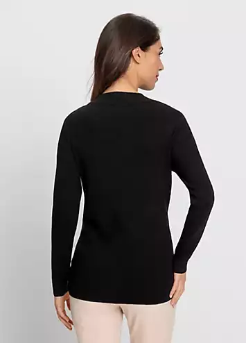 Heine Wrap Look Jumper | Grattan