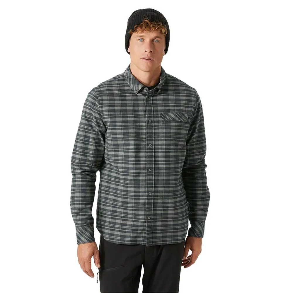 helly hansen classic check flannel shirt - men's