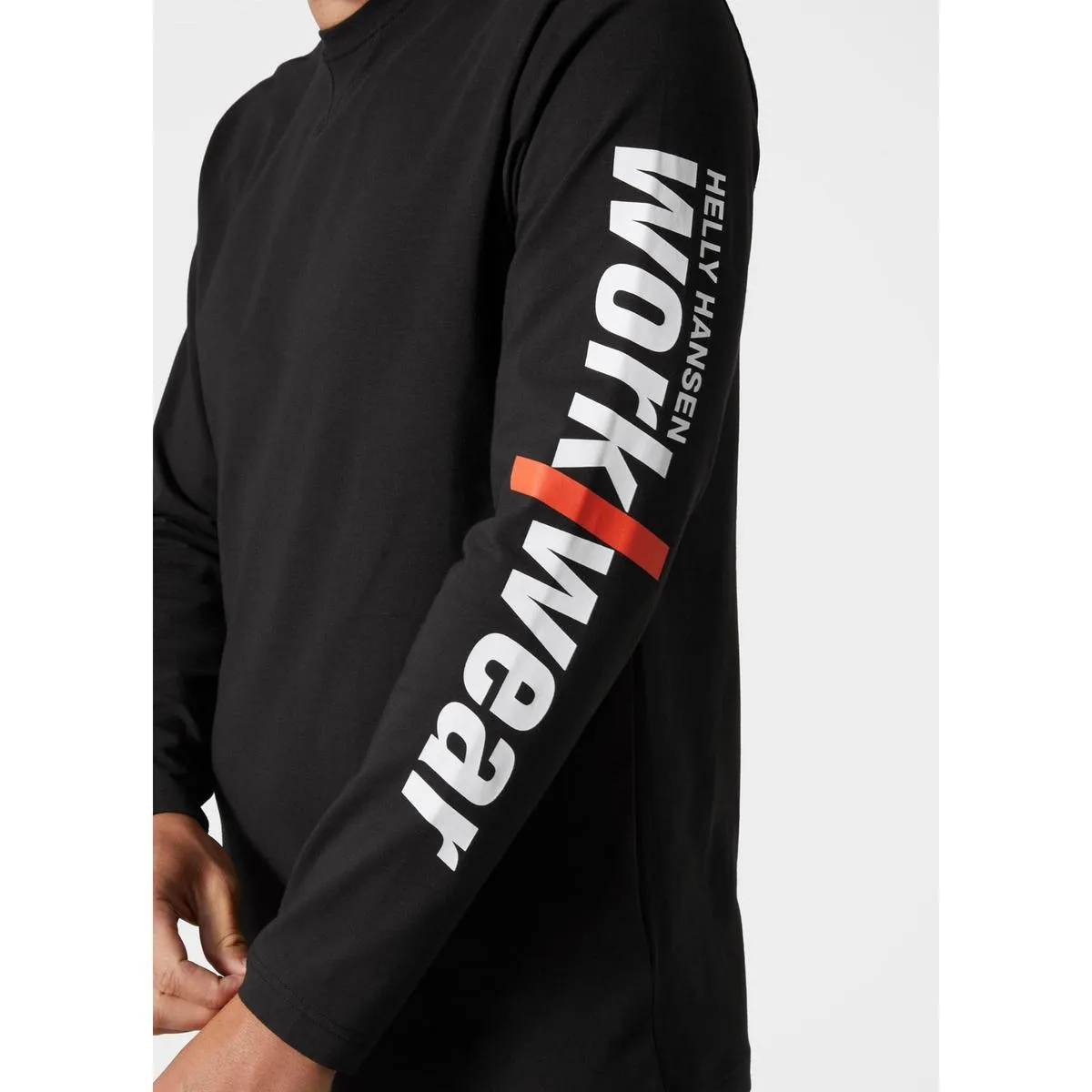 Helly Hansen Logo Longsleeve Black