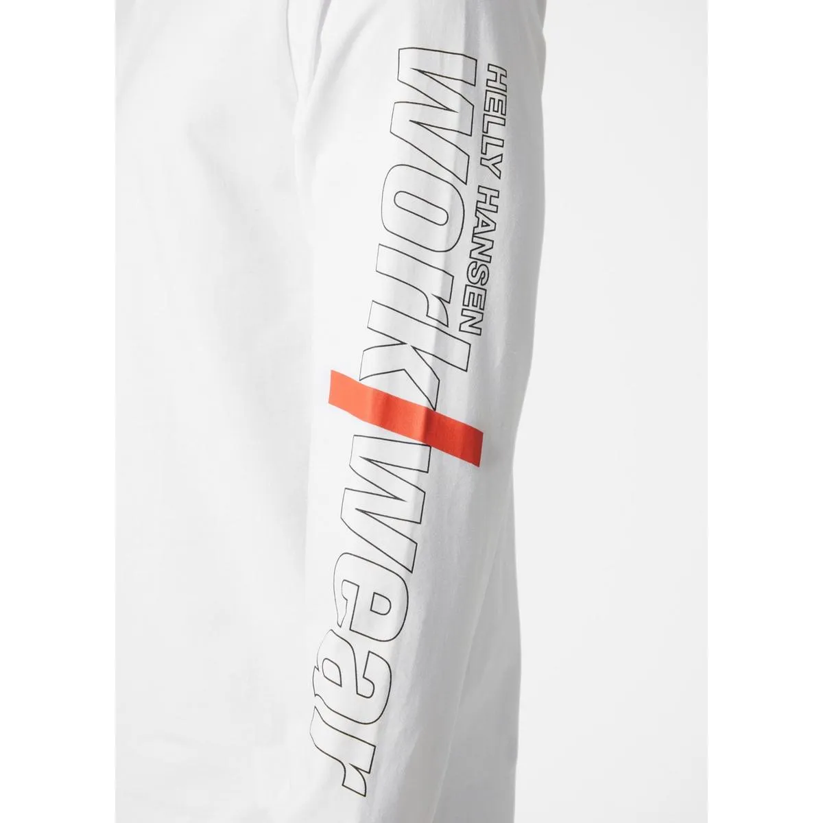 Helly Hansen Logo Longsleeve White