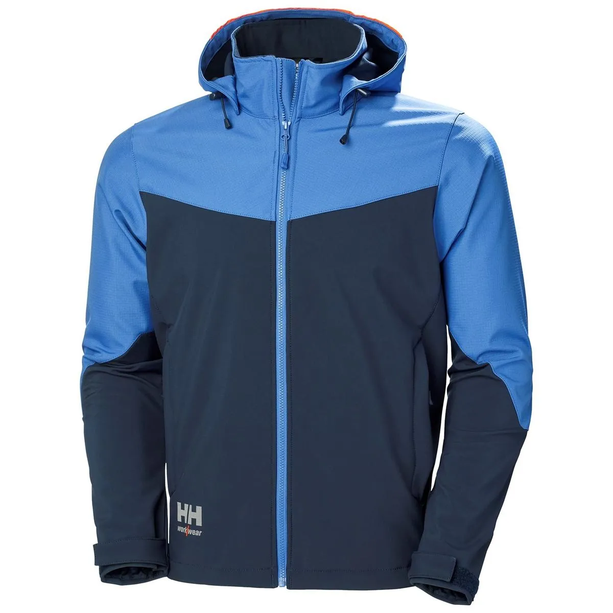 Helly Hansen Oxford Hooded Softshell Jacket Navy/Stone Blue