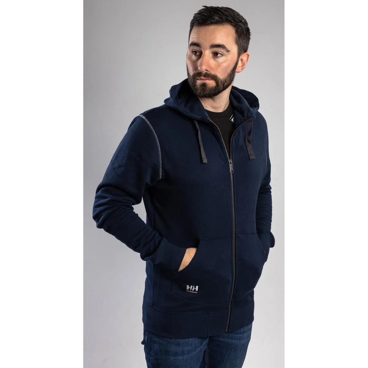 Helly Hansen Oxford Zip Hoodie Navy