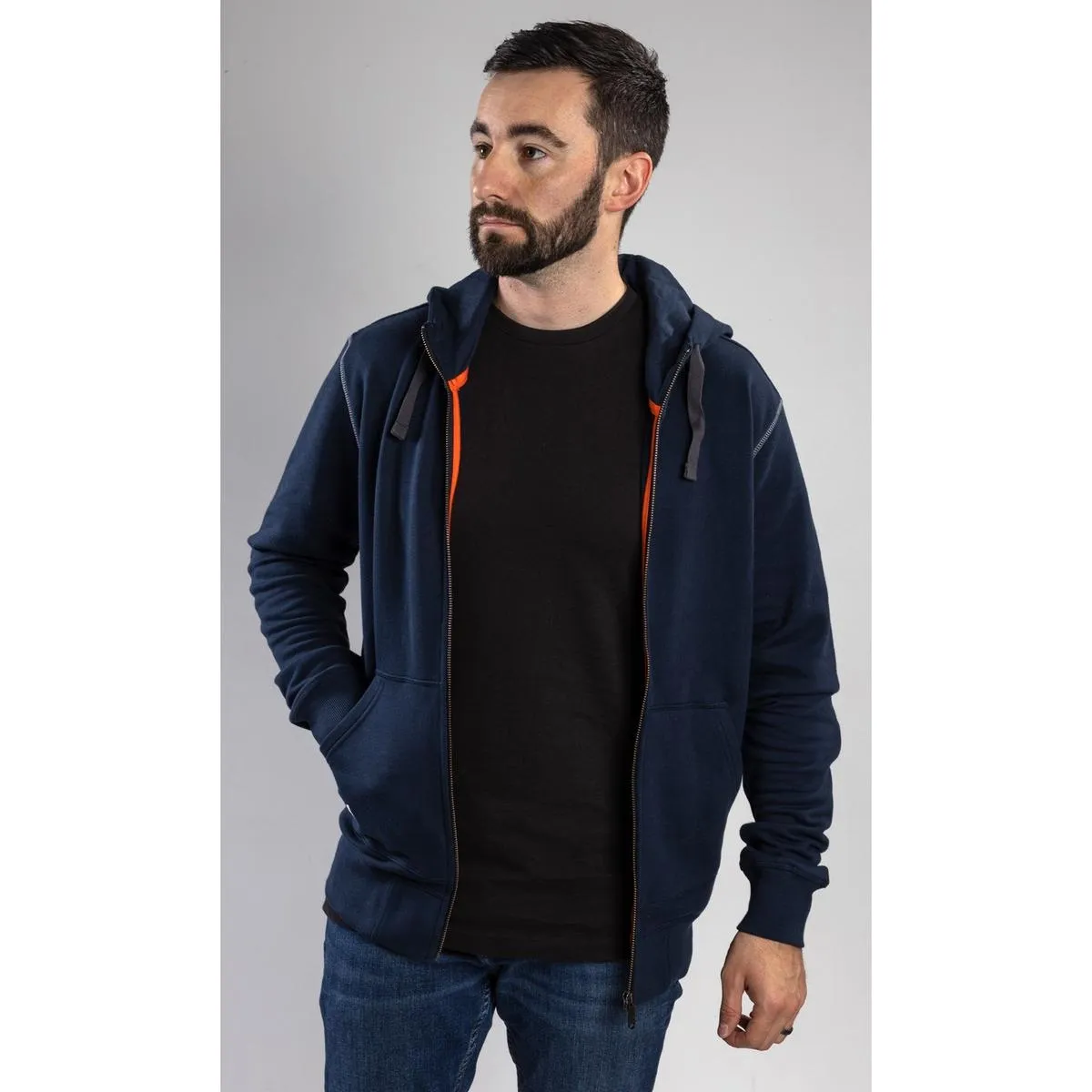 Helly Hansen Oxford Zip Hoodie Navy