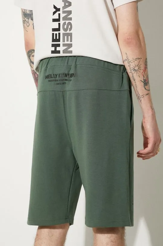 Helly Hansen shorts men's green color