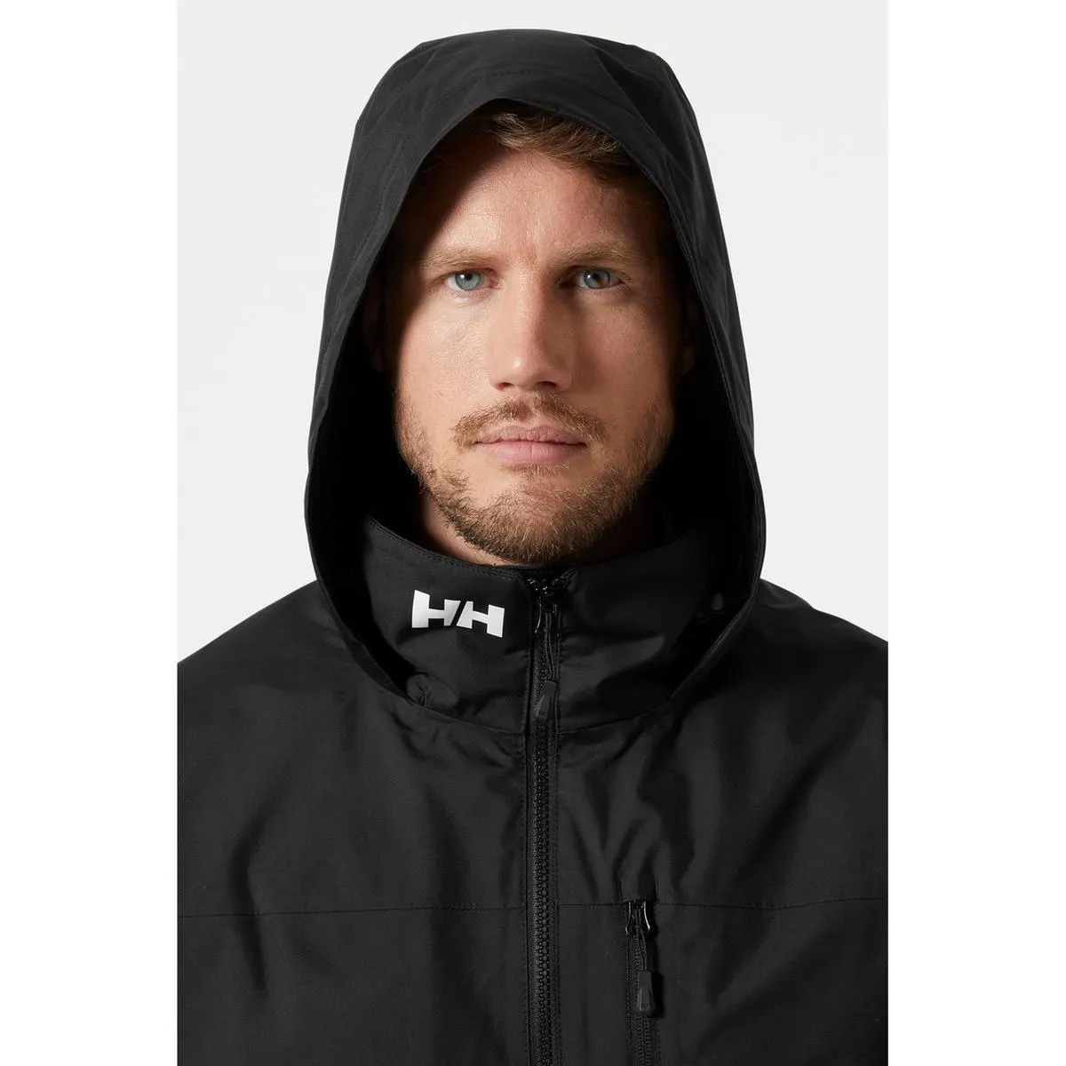 Helly Hansen Sport Crew Hooded Midlayer Sailing Jacket 2.0 Black