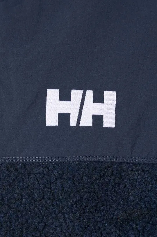 Helly Hansen sports sweatshirt PATROL PILE navy blue color 53678