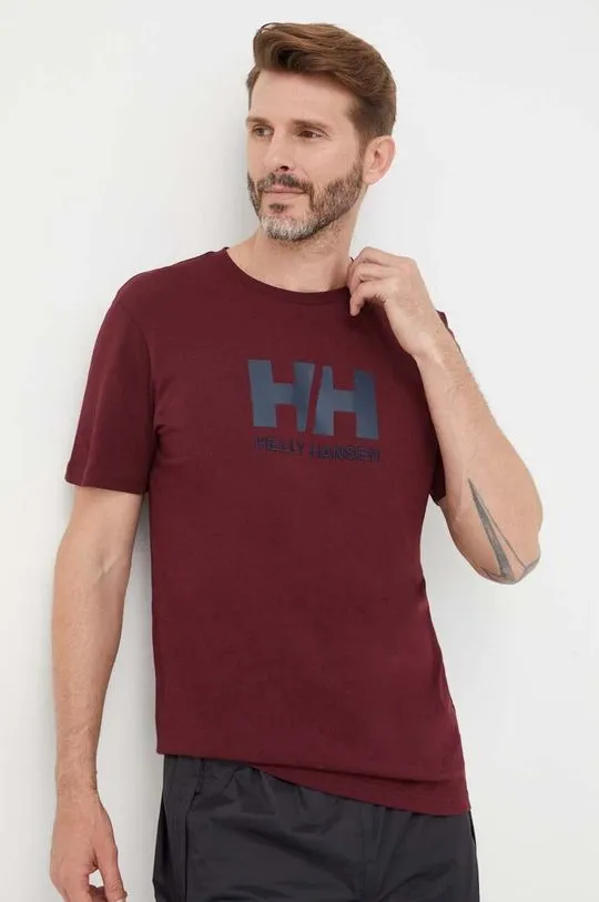 Helly Hansen t-shirt HH LOGO T-SHIRT men’s white color 33979