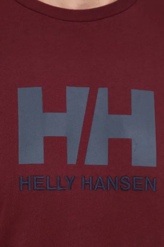 Helly Hansen t-shirt HH LOGO T-SHIRT men’s white color 33979