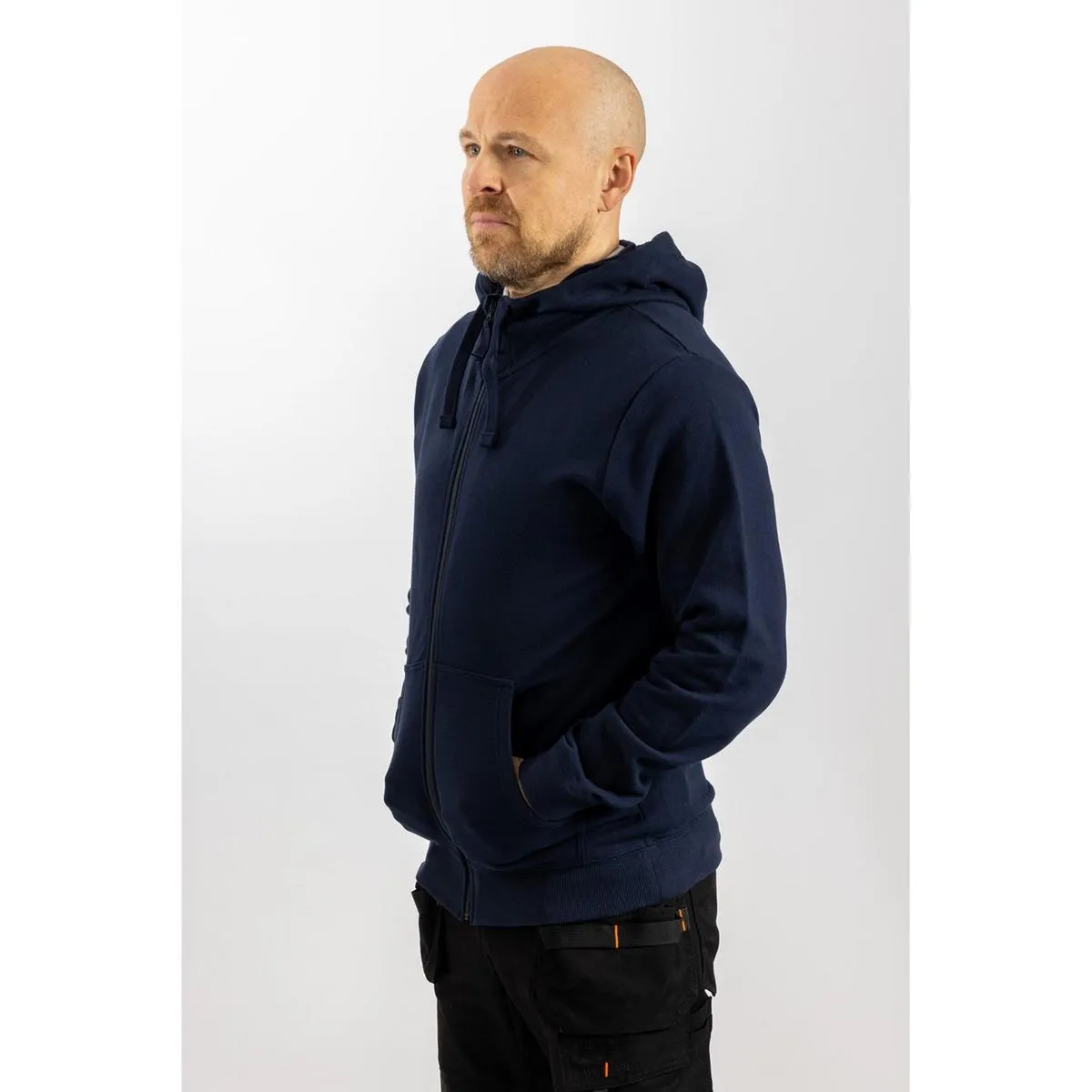 Helly Hansen Workwear Manchester Zip Hoodie Navy