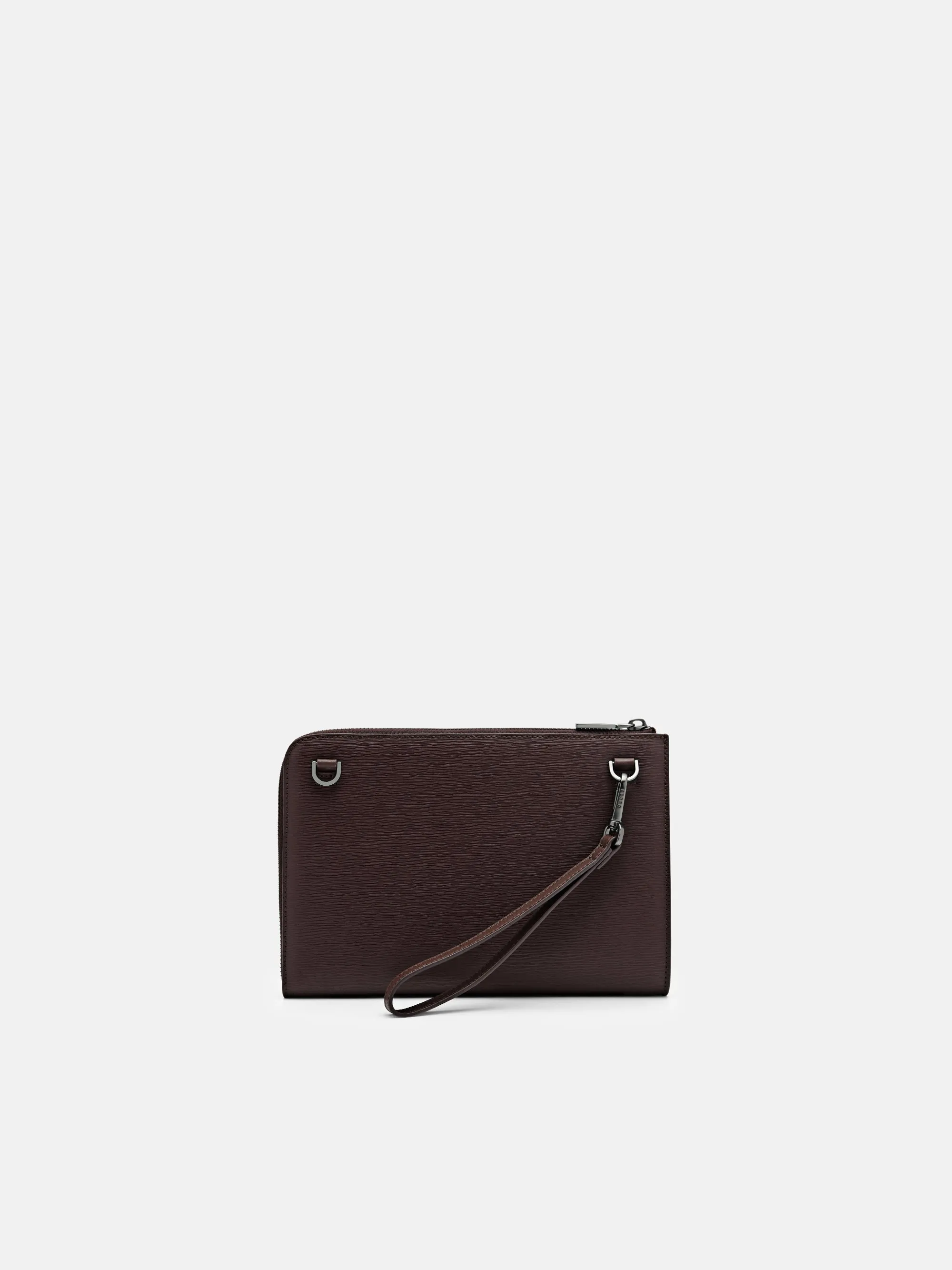 Henry Leather Clutch Bag