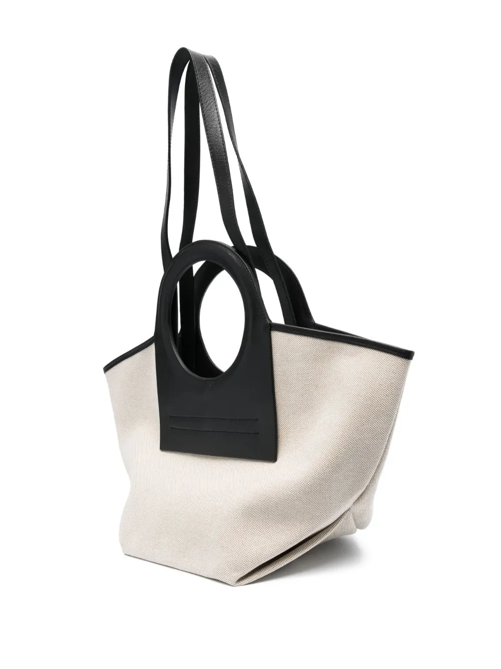 Hereu    Hereu Cala Small Canvas And Leather Tote Bag