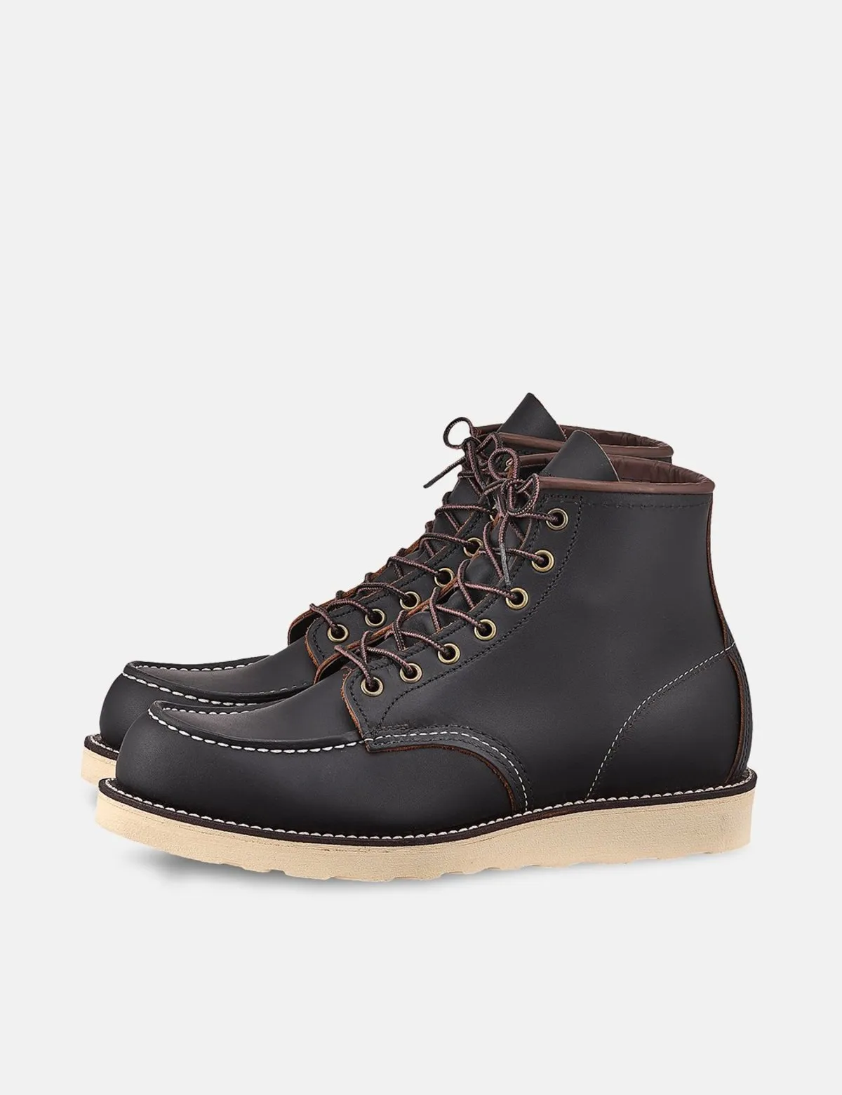 Heritage Work 6" Moc Toe Boot (8849) - Black