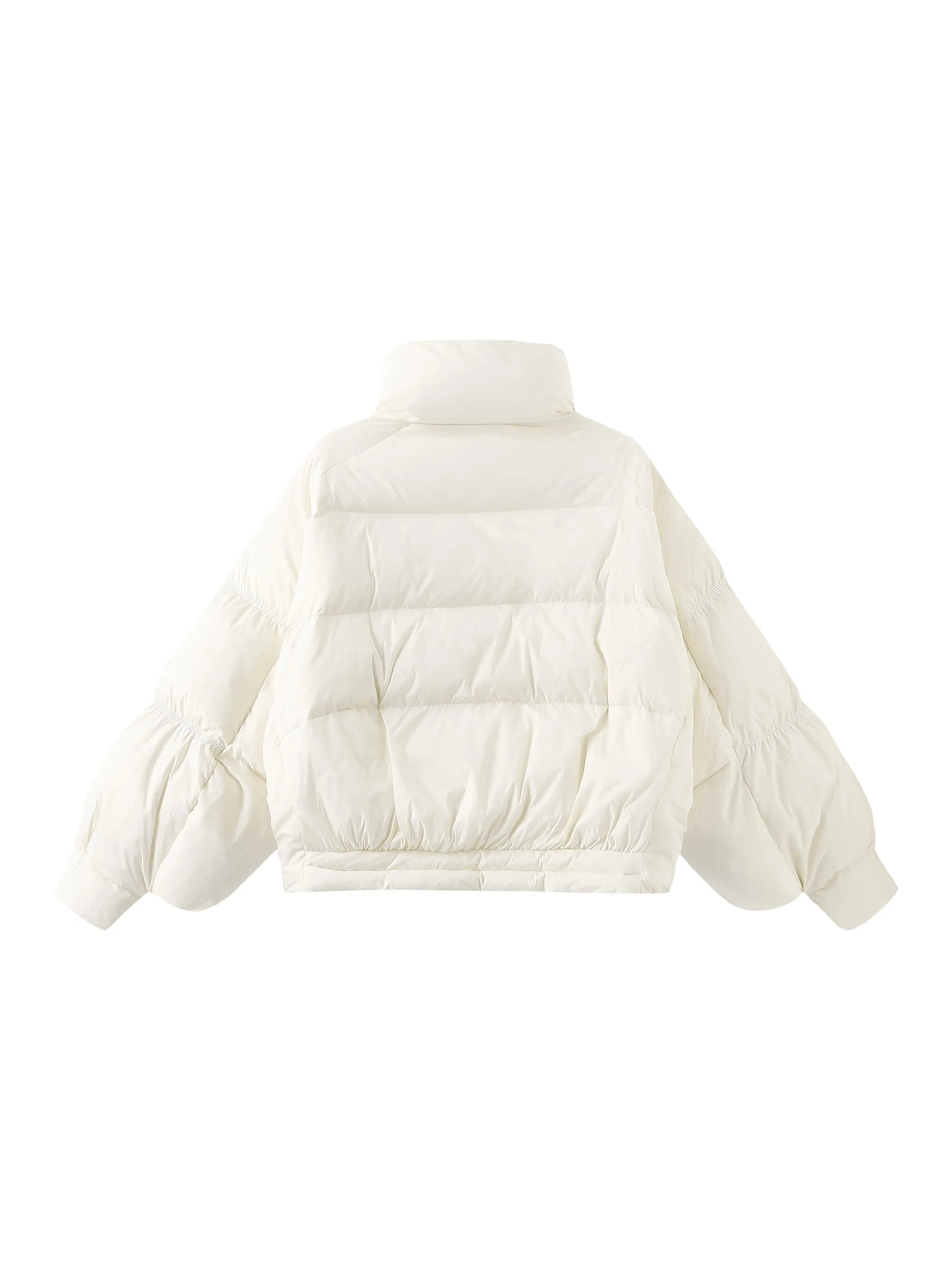 High Collar Short Puffer Jacket