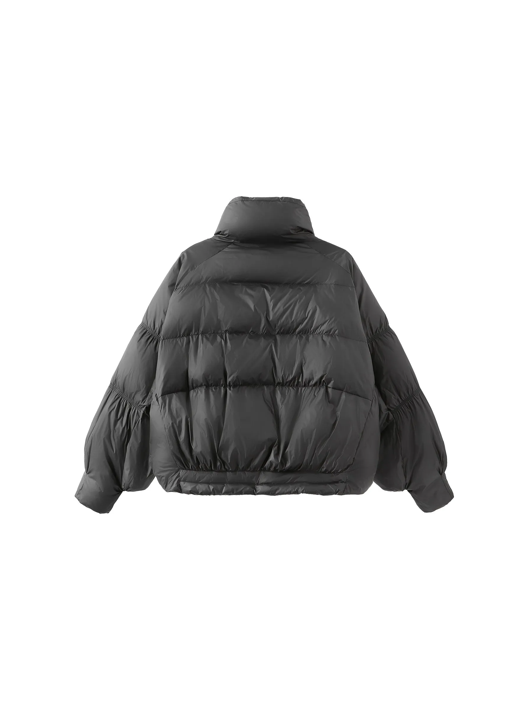 High Collar Short Puffer Jacket