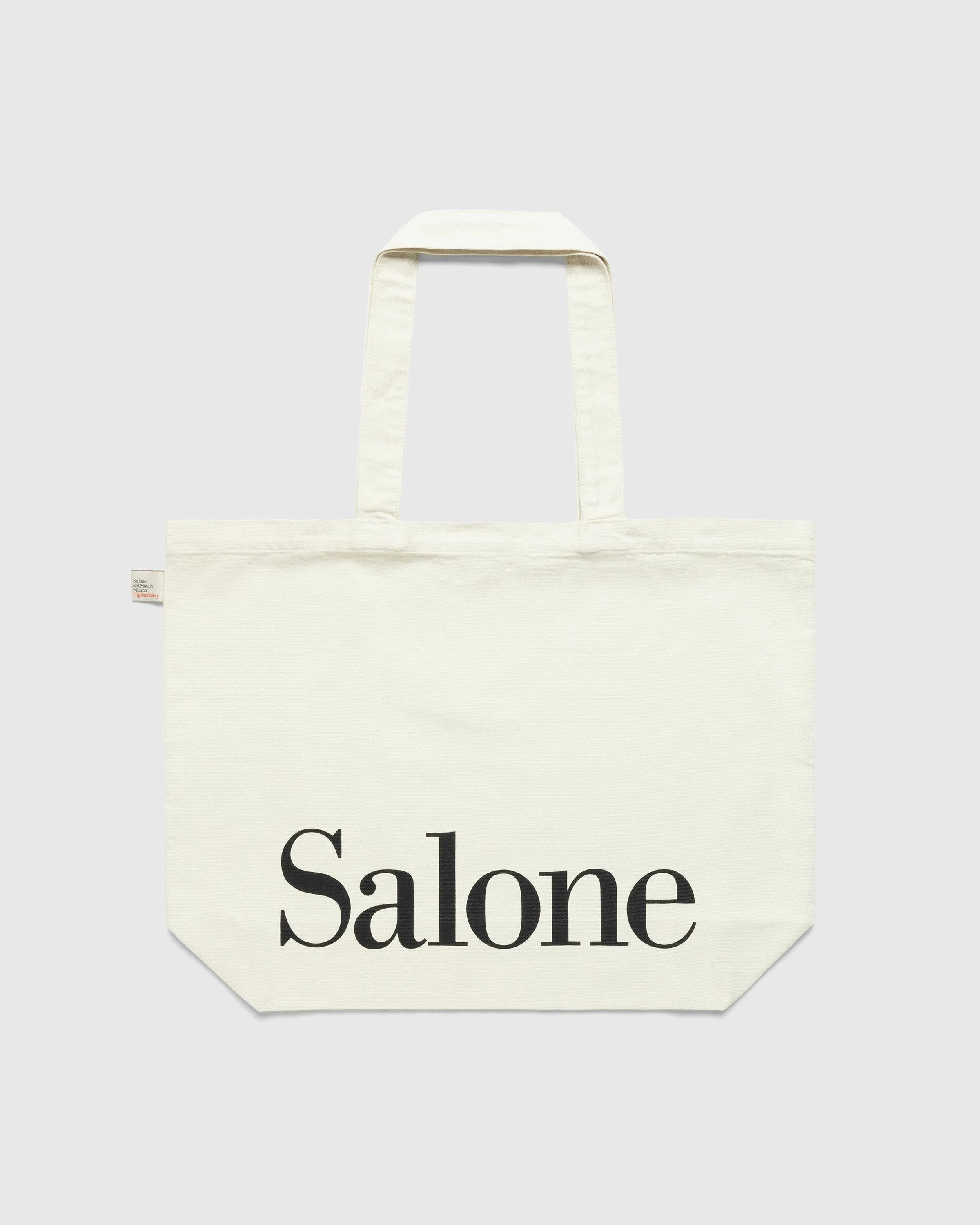 Highsnobiety x Salone del Mobile – Milano Tote Bag Eggshell | Highsnobiety Shop