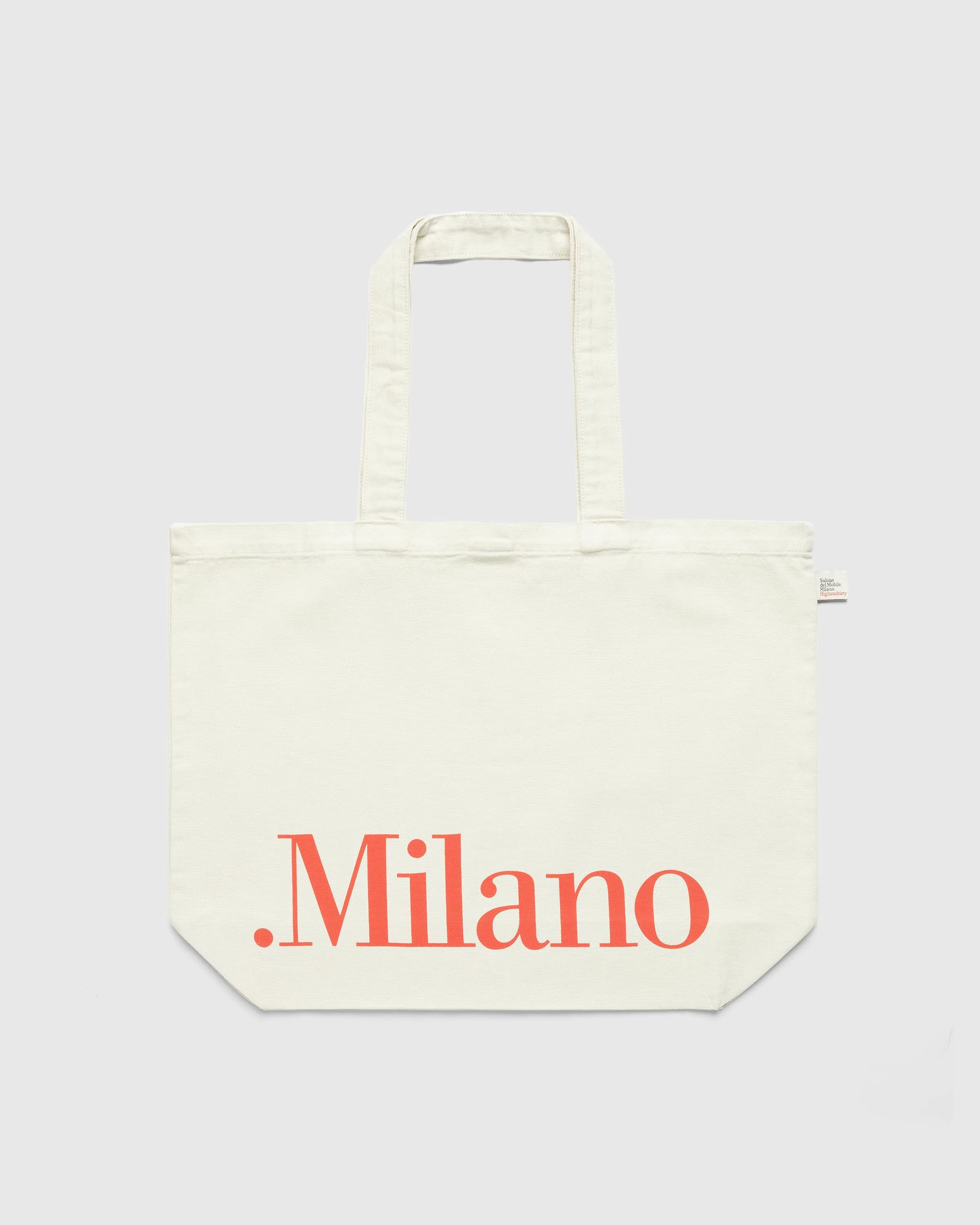 Highsnobiety x Salone del Mobile – Milano Tote Bag Eggshell | Highsnobiety Shop