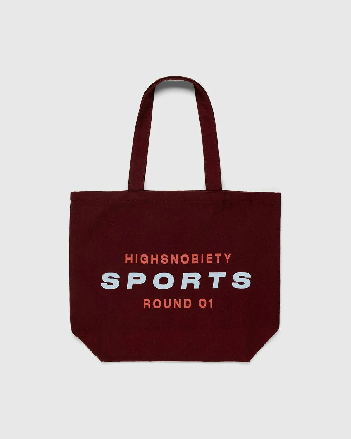 Highsnobiety – HS Sports Logo Tote Bag Bordeaux | Highsnobiety Shop