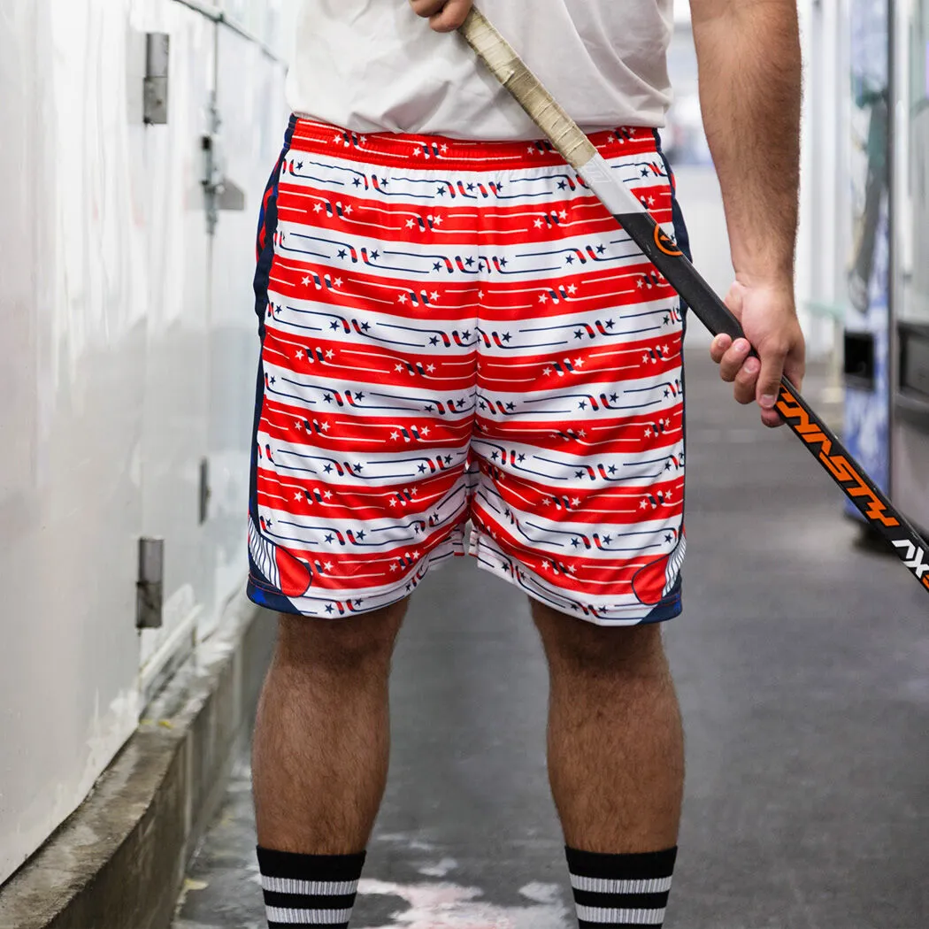 Hockey Beckett™ Shorts - Stars & Stripes 