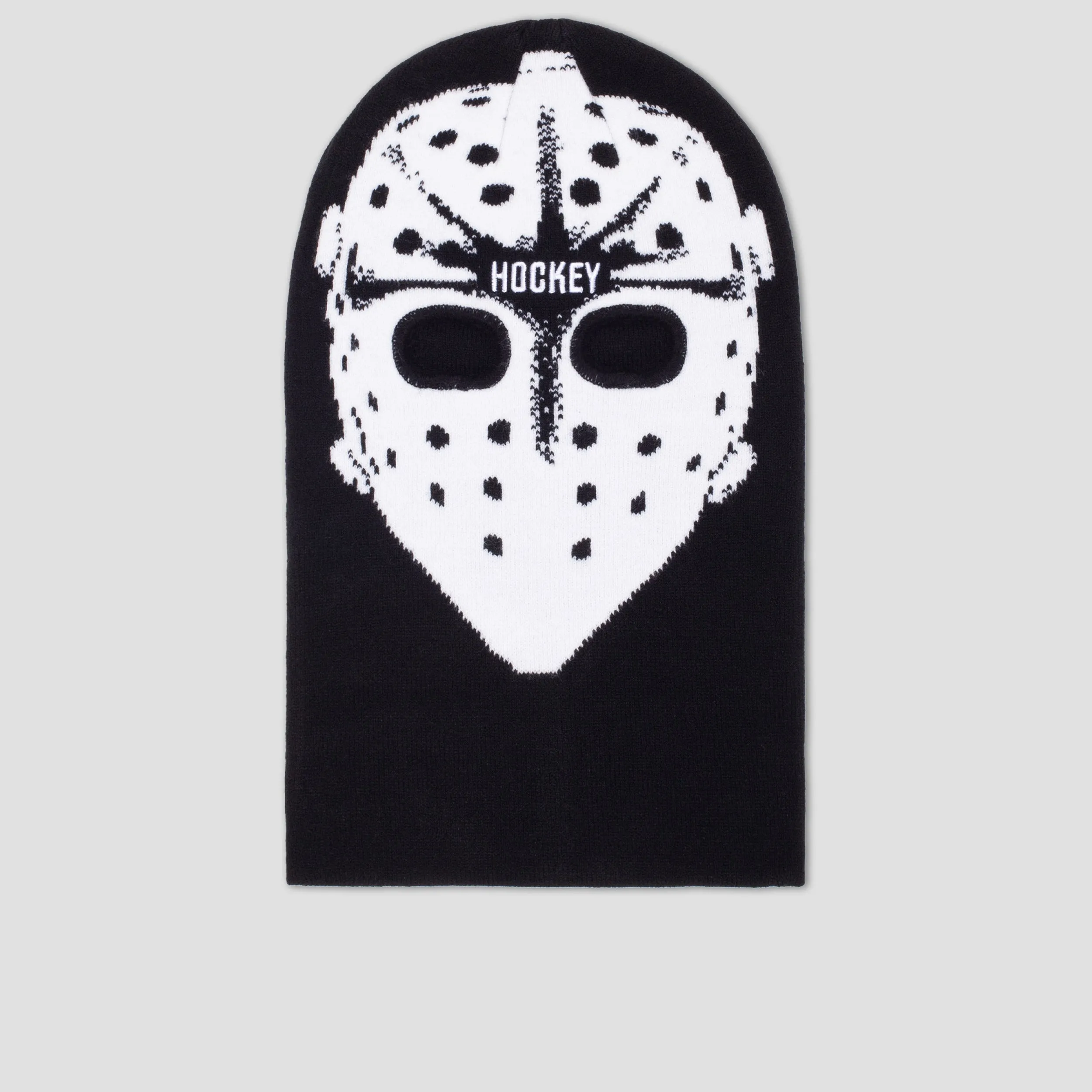 Hockey Hockski Mask Beanie Black