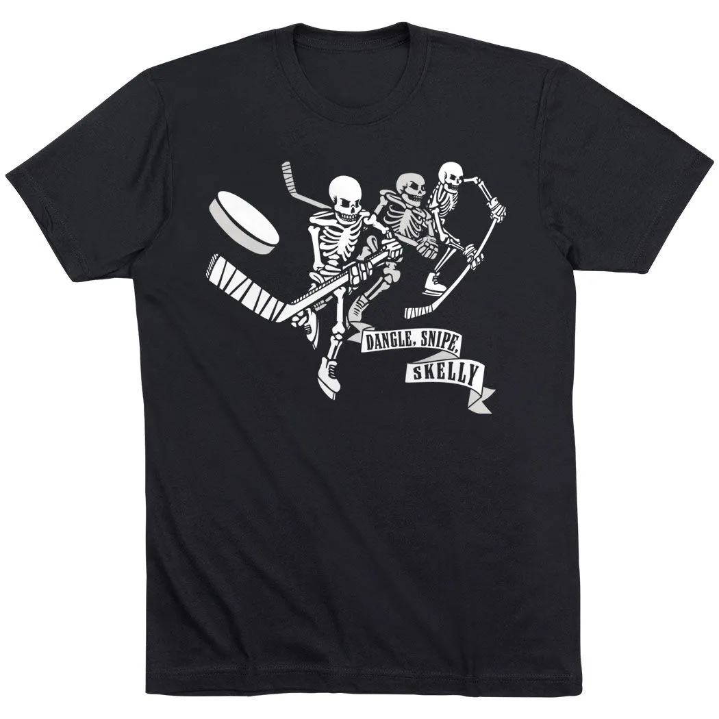 Hockey T-Shirt Short Sleeve - Dangle Snipe Skelly 