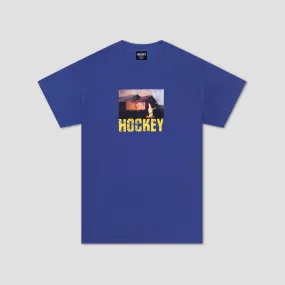 Hockey Windows Up T-Shirt True Blue
