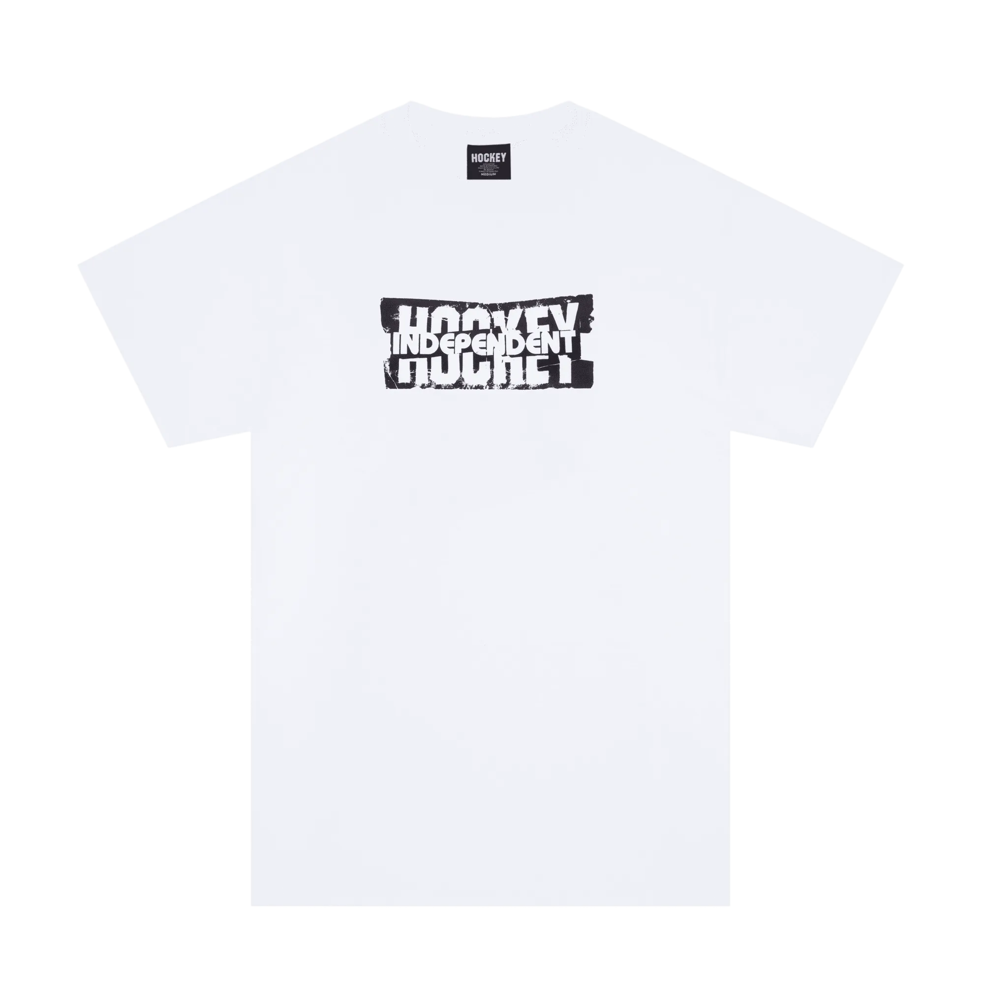 Hockey X Independent Decal Tee White