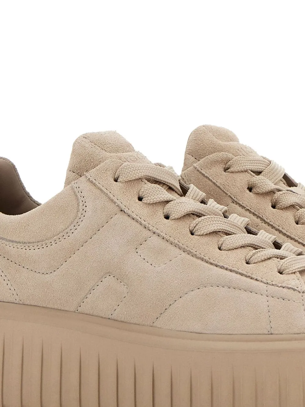 Hogan Pre    Hogan Pre H Stripes Leather Sneakers