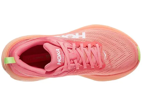 Hoka | Bondi 8 | Women's | Coral/Papaya