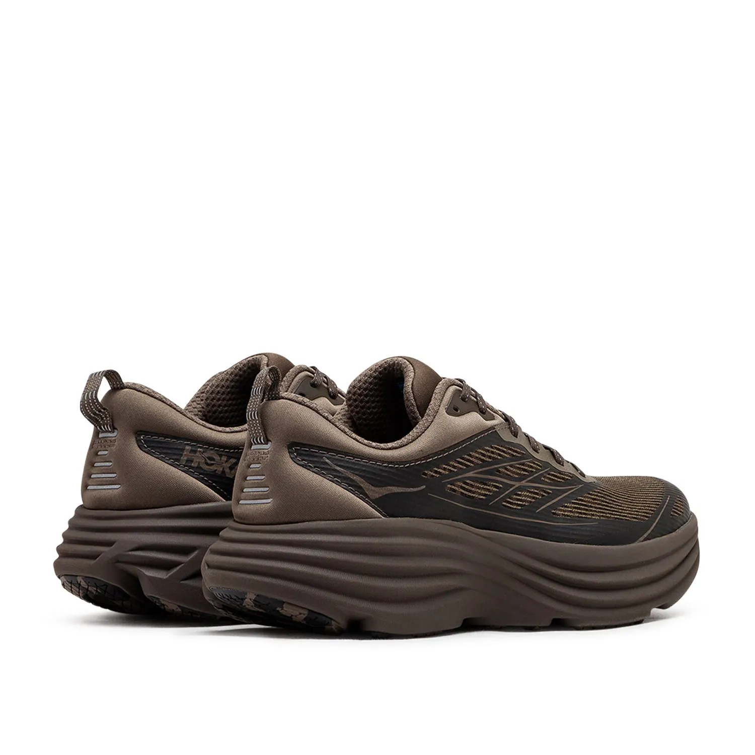 HOKA Bondi 8 TS Caged (Brown)
