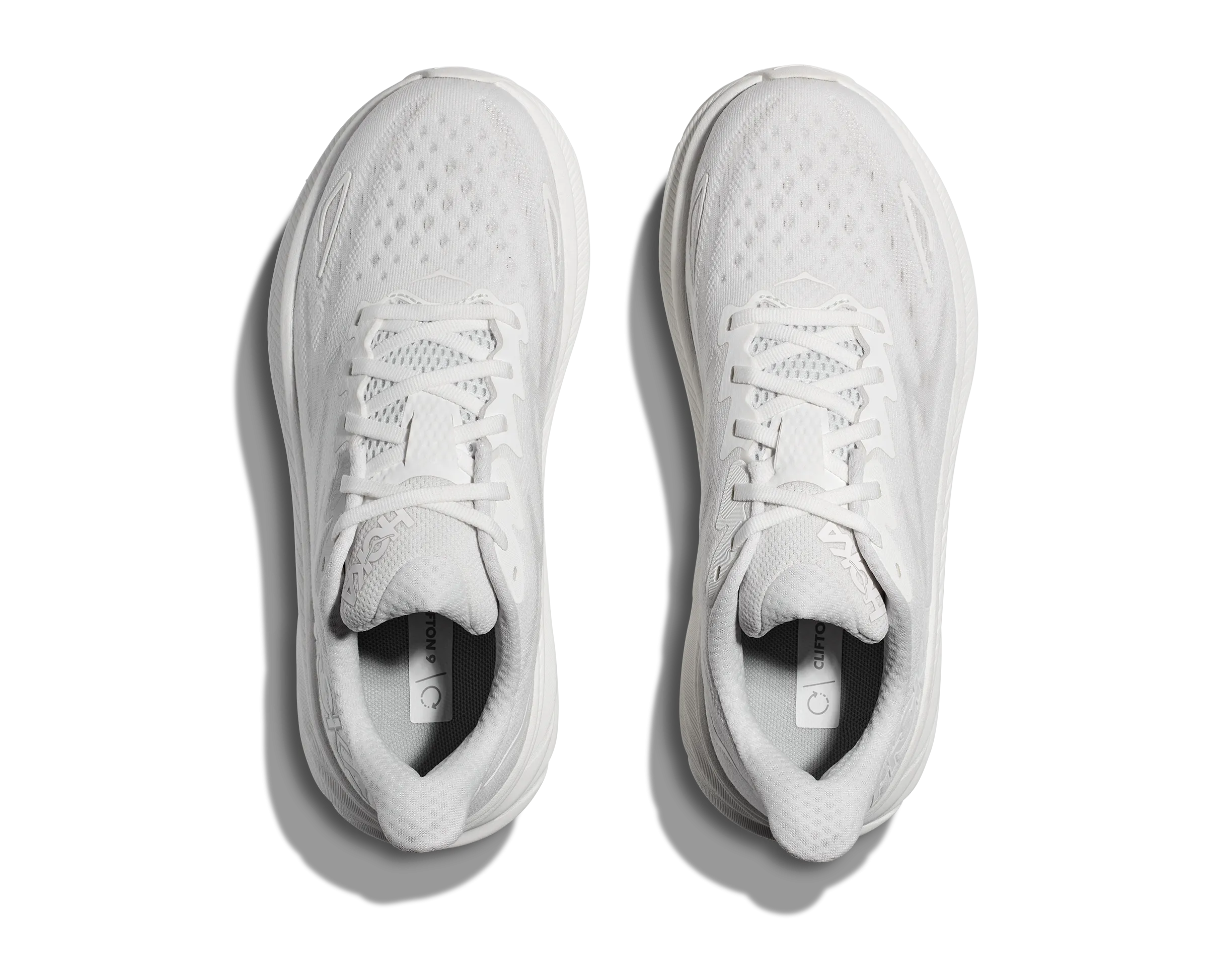 Hoka Clifton 9 White White Women's