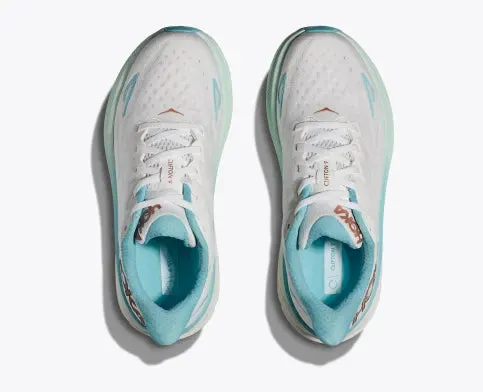 Hoka Clifton 9 WIDE Frost Rose Gold Women's