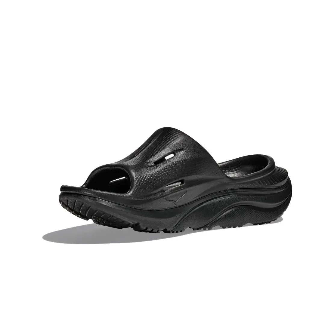 HOKA ORA RECOVERY SLIDE 3 BLACK - ADULT