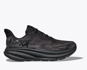 Hoka Women's Clifton 9 - Black / Black