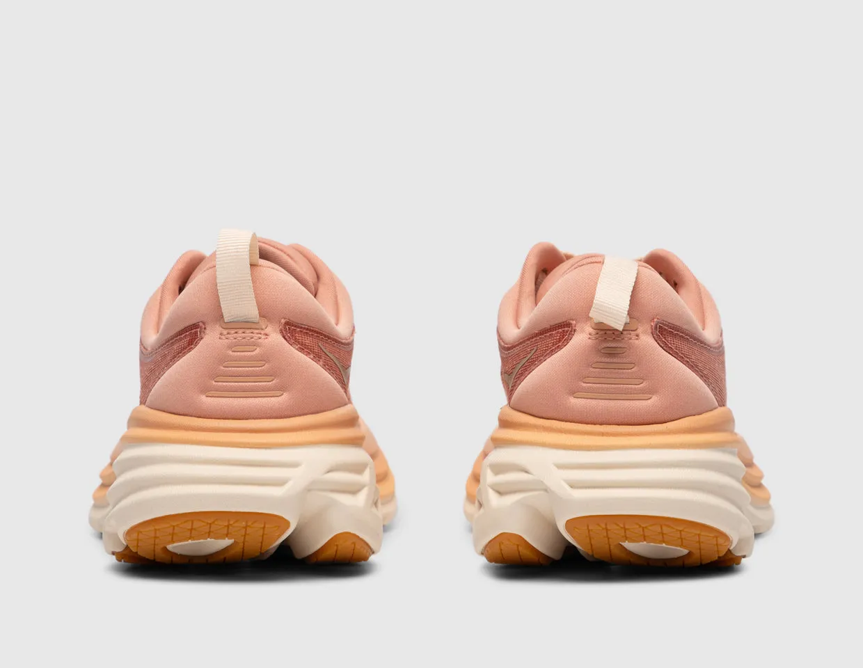Hoka Women's Bondi 8 Sandstone / Cream