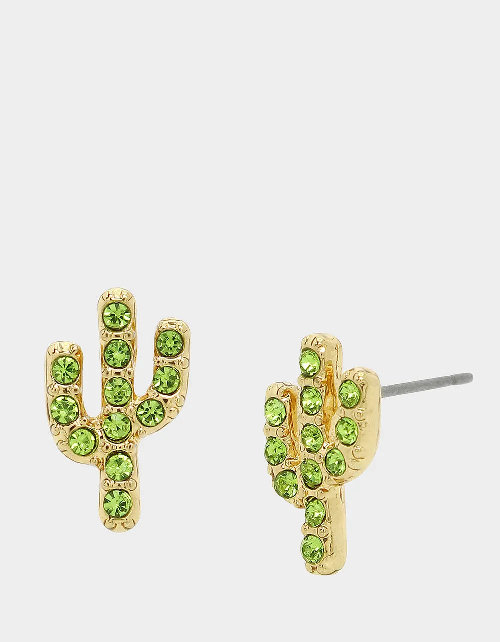 HOLA TO LOVE CACTUS STUDS GREEN