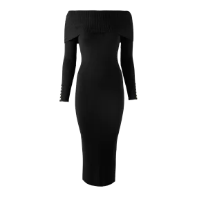 Holland Cooper Bardot Midi Dress